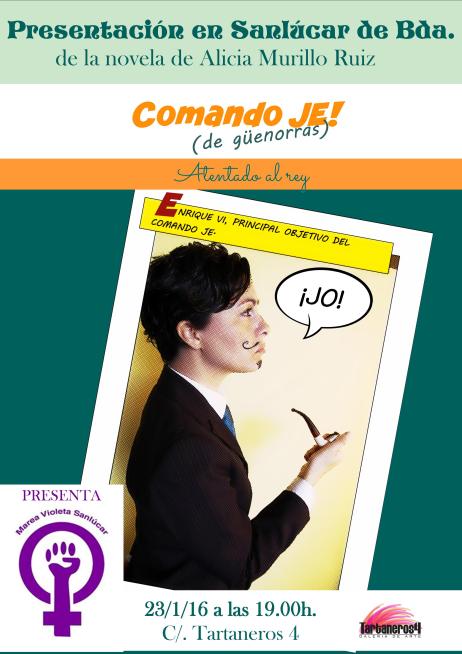 CARTEL SEVILLA COMANDO JE Sanlúcar